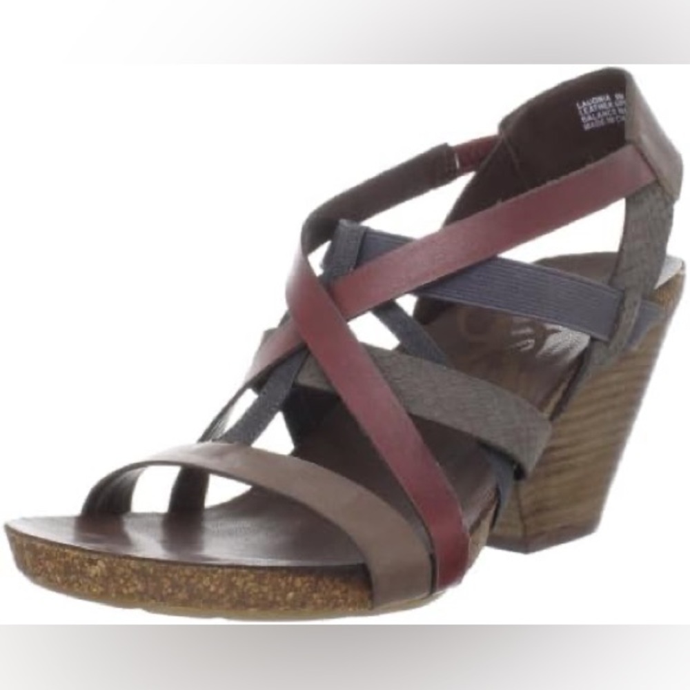 OTBT NEW NWOB Ladonia Strappy Slingback Leather Sandal size 6.5